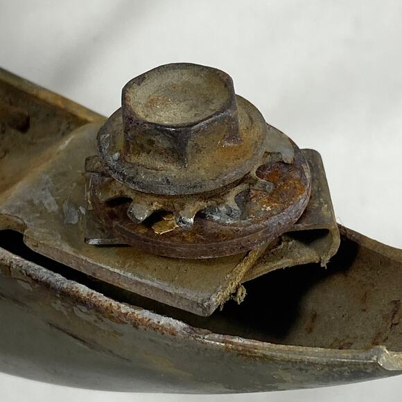 Vintage '64 '66 Ford Mustang Rear Bumper Guard Bumperette Chrome Used - Picture 11 of 13